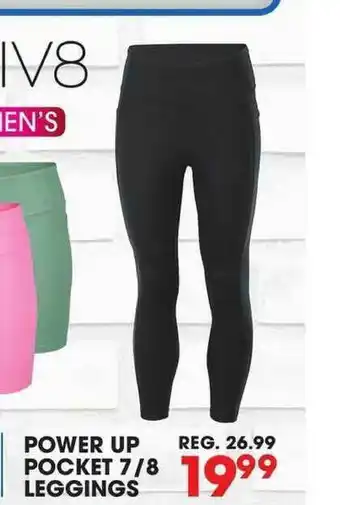 Big 5 Power Up Pocket 7 8 Leggings offer