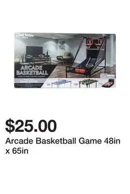 Five Below Arcade basketball game 48in x 65in offer
