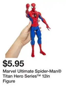 Five Below Marvel ultimate spider-man titan hero series 12in figure offer