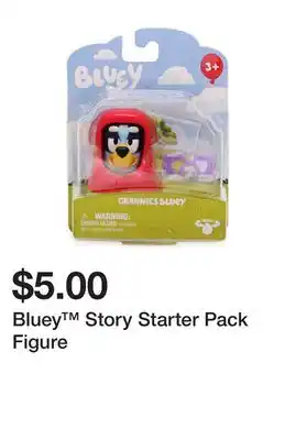 Five Below Bluey story starter pack figure offer