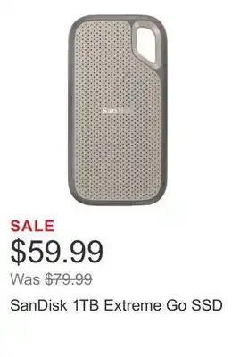 Costco Sandisk 1tb extreme go ssd offer