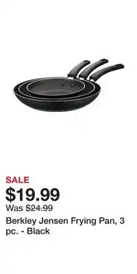 BJ’s Berkley jensen frying pan, 3 pc. - black offer