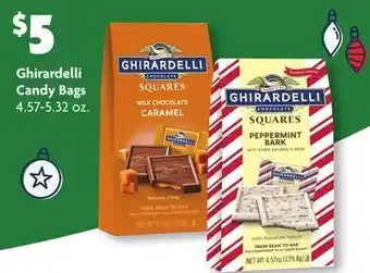 Family Dollar Ghirardelli candy bags offer