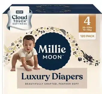 Target Millie moon 120-ct luxury diapers offer