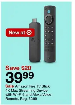 Target Amazon fire tv stick offer