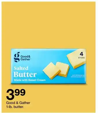 Target Good & gather 1 - lb. butter offer
