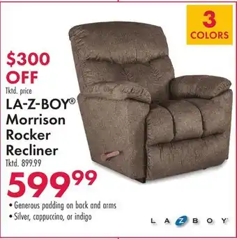 Boscov's La-z-boy morrison rocker recliner offer
