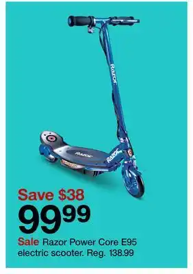 Target Razor power core e95 electric scooter offer