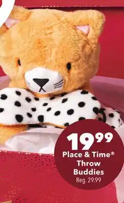JOANN Place & time throw buddies offer