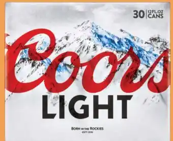 Target Coors and select other 30-pk. beer offer