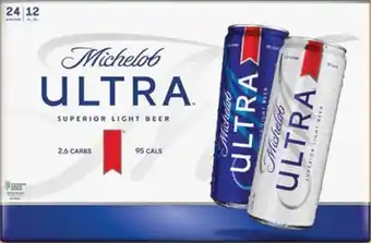 Target Michelob ultra 24-pk., and select other 30-pk. beer offer
