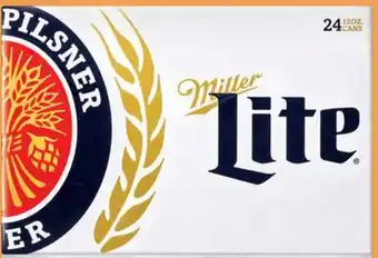 Target Miller and select other 24-pk. beer offer