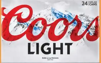 Target Coors and select other 24-pk. beer offer