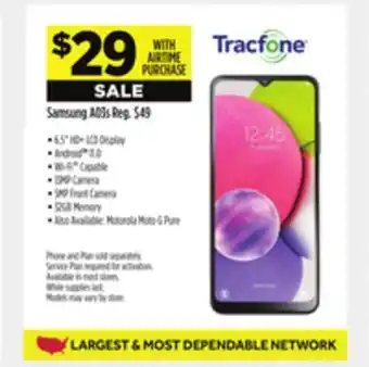 Dollar General Samsung a03s offer