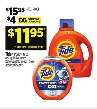 Dollar General Tide offer