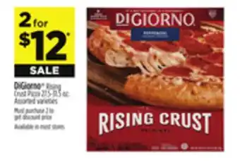 Dollar General Digiorno rising crust pizza offer