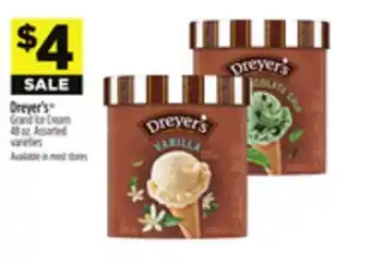 Dollar General Dreyer's grand ice cream offer