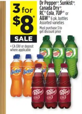 Dollar General Dr pepper , sunkist , canada dry , rc cola, 7up or a&w offer