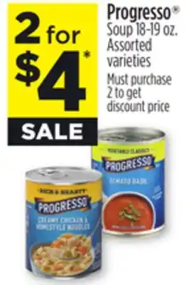 Dollar General Progresso soup offer