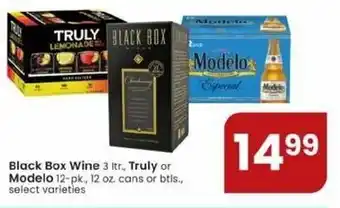 Albertsons Black Box Wine 3 Liter offer