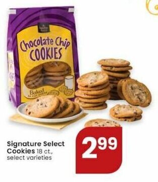 Albertsons Signature Select Cookies offer