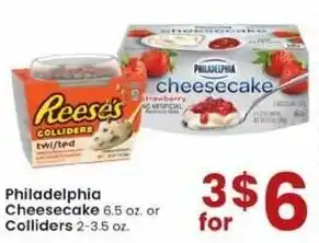Albertsons Philadelphia Cheesecake Or Colliders offer