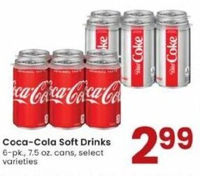 Albertsons Coca-Cola Soft Drinks offer