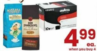 Albertsons Don Francisco's Coffee offer