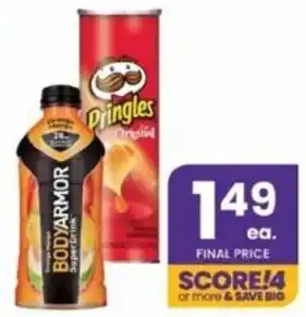 Albertsons Pringles, Bodyarmor offer