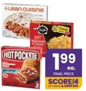 Albertsons Hot Pockets , Lean Cuisine, Macaroni And Cheese offer