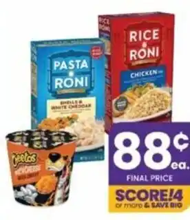 Albertsons Rice Roni, Pasta Roni, Cheetos offer