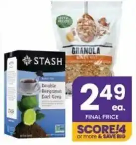Albertsons Stash, Granola offer