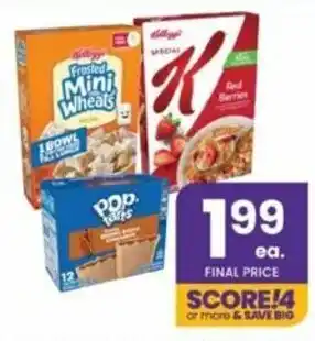 Albertsons K Special, Pop Tarts, Frosted Mini Wheats offer