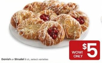 Albertsons Danish Or Strudel offer