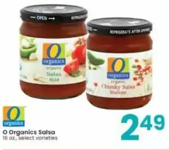 Albertsons O Organics Salsa 16 oz offer