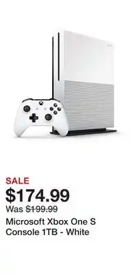 Game Stop Microsoft xbox one s console 1tb - white offer