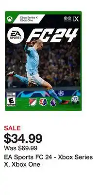 Game Stop Ea sports fc 24 - xbox series x, xbox one offer