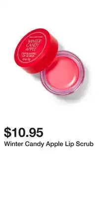 Bath & Body Works Winter candy apple lip scrub offer