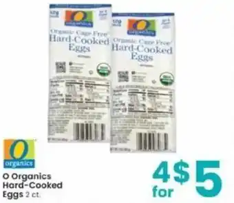 Albertsons O Organics Hard-Cooked Eggs offer