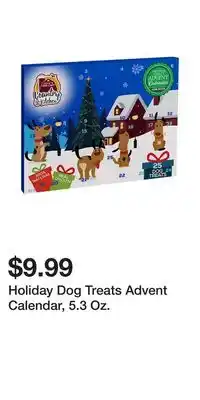 Big Lots Holiday dog treats advent calendar, 5.3 oz offer