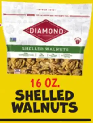 Ollie's Diamond shelled walnuts offer