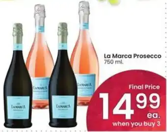 Albertsons La Marca Prosecco 750 ml. offer