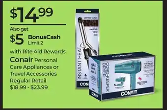 Rite Aid Conair offer