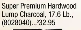 Ace Hardware Super premium hardwood lump charcoal offer
