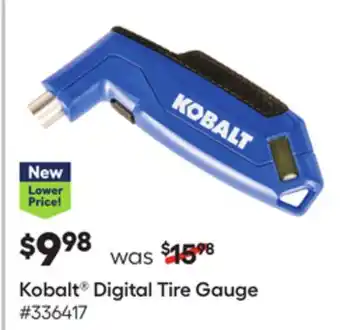 Lowe's Kobalt digital tire gauge offer