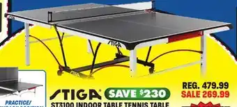 Big 5 Stiga st3100 indoor table tennis table offer