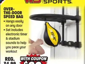 Big 5 Wild sports over-the-door speed bag offer
