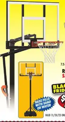 Big 5 Lifetime 54 action grip portable hoop offer