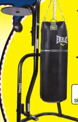 Big 5 Everlast dual 2-station heavy bag stand offer