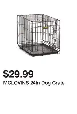 Marshalls Mclovins 24in dog crate offer